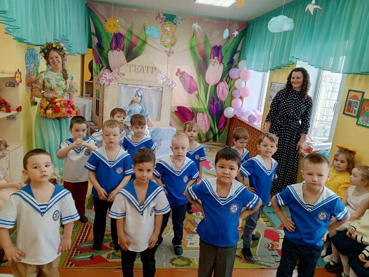 Танец «Моряков» мальчиков 